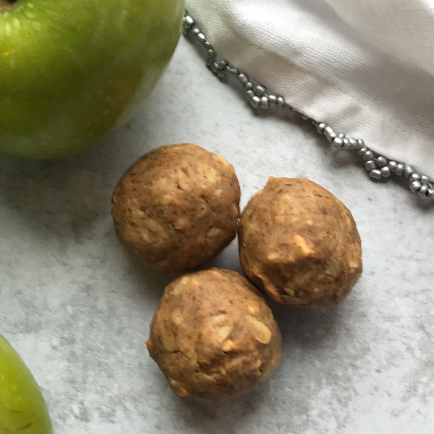 Apple Pie Protein Balls