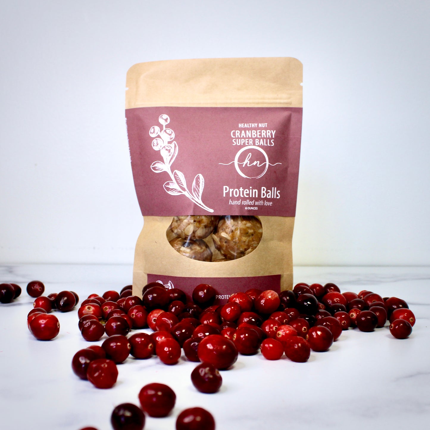 Cranberry Superfood Protein Balls