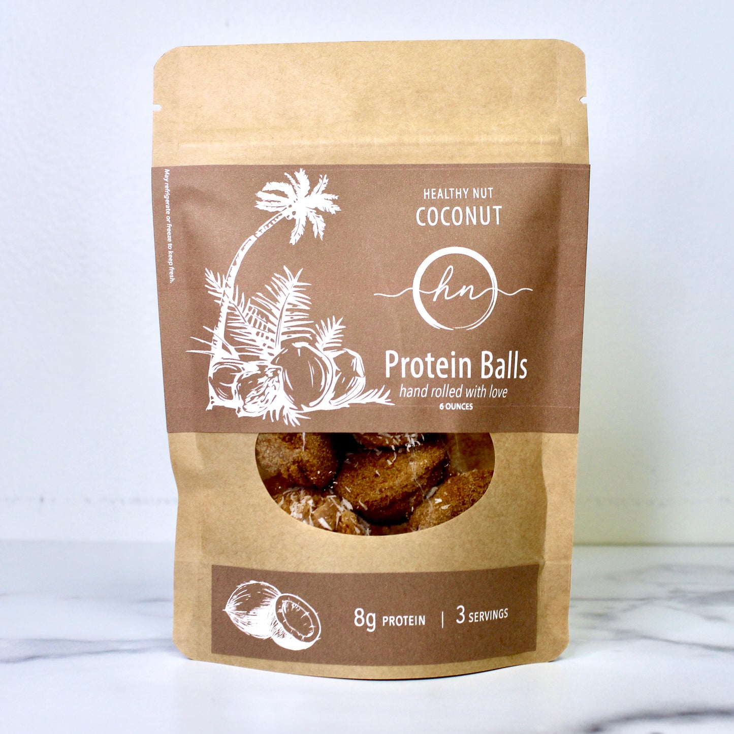 Coconut Protein Balls