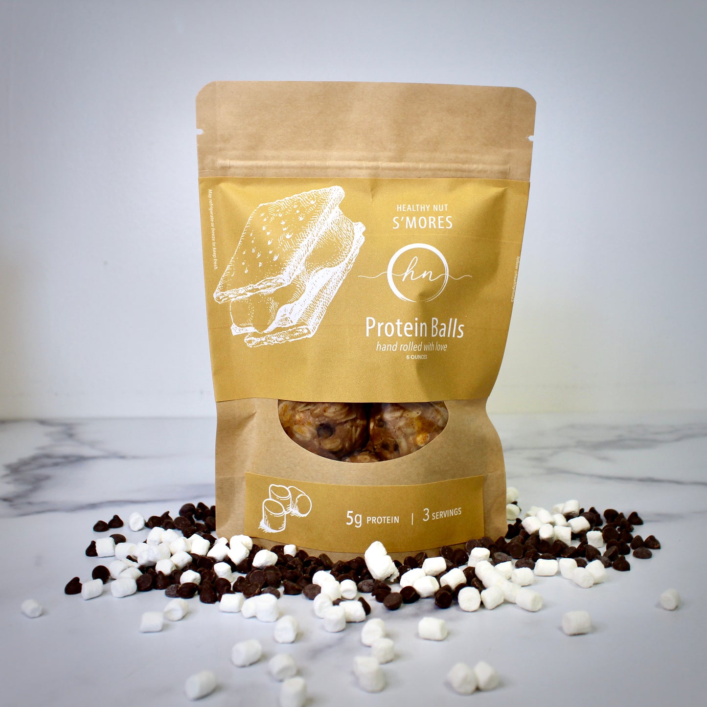 S’mores Protein Balls