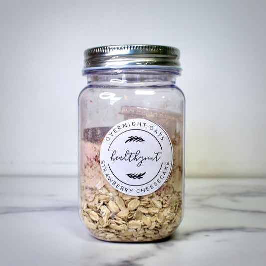 Strawberry Cheesecake Overnight Oats