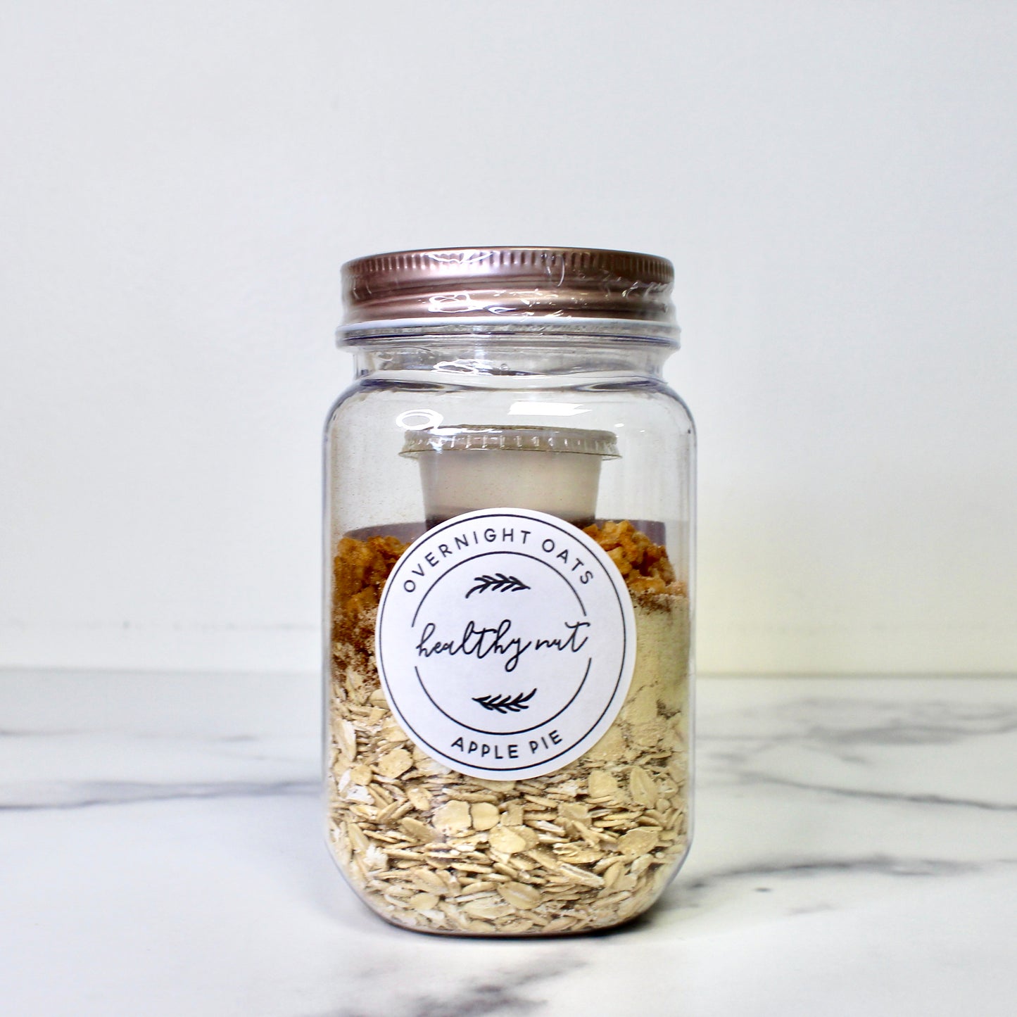 Apple Pie Overnight Oats