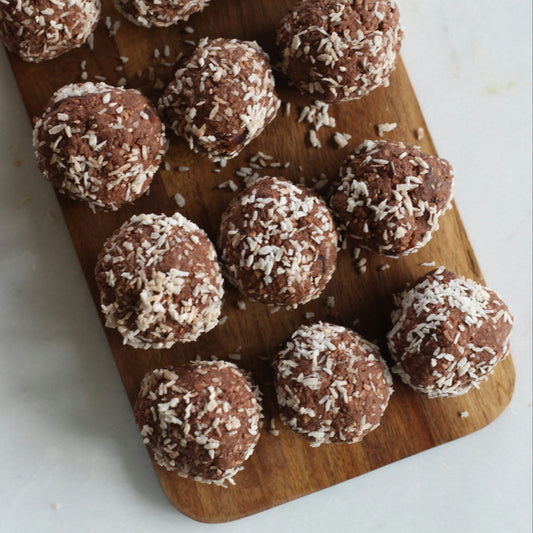 Almond Joy Protein Balls