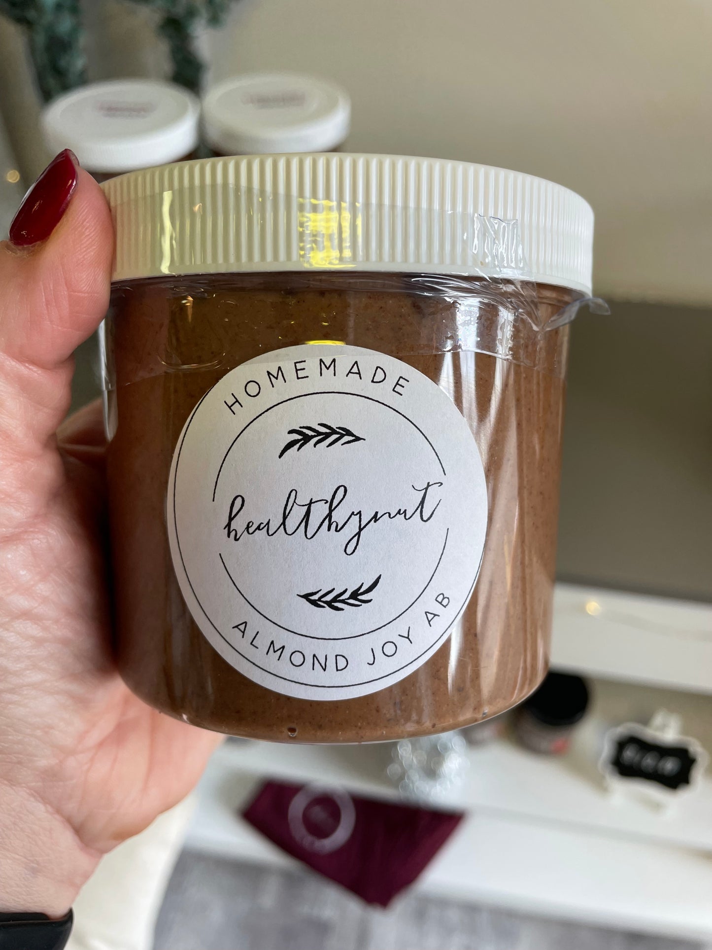 Almond Joy Almond Butter