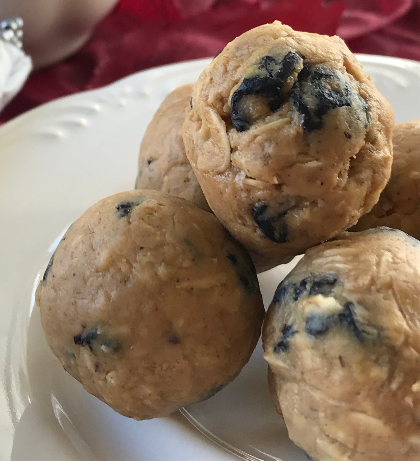 Blueberry Protein Balls